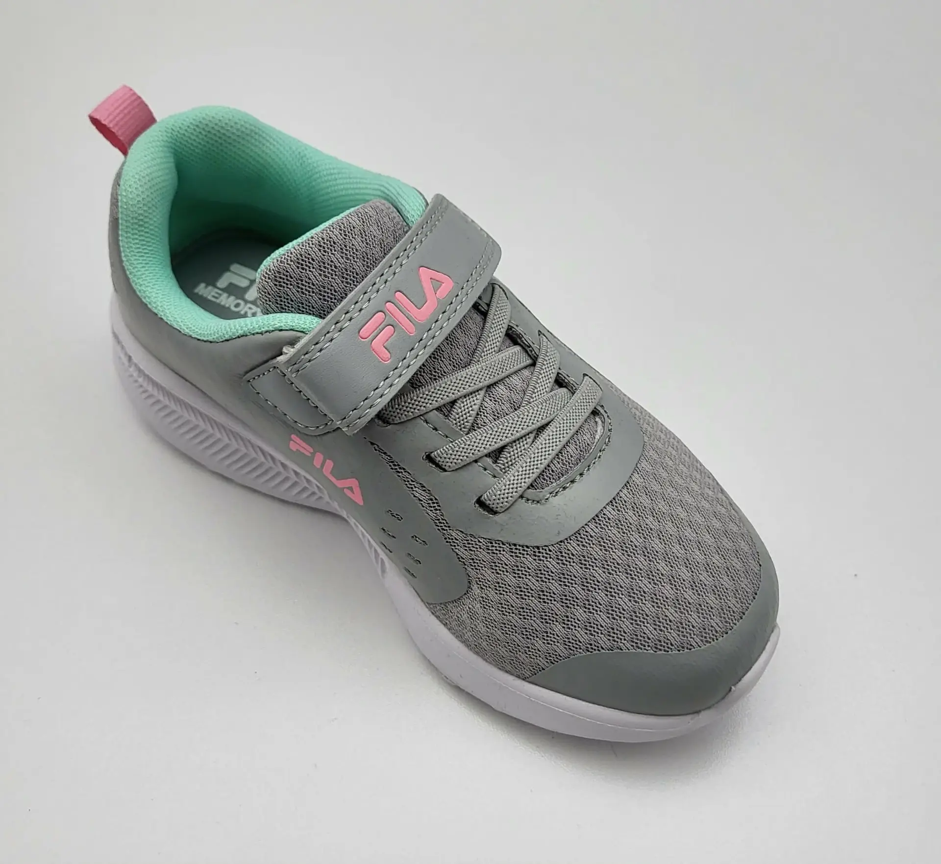 athlitika-papoutsia-koritsi-fila-grey-mint-pink-velcro-main